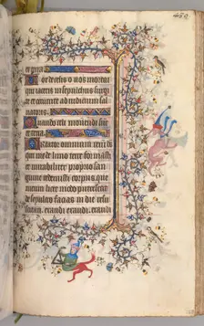 Hours of Charles the Noble, King of Navarre (1361-1425): fol. 239r, Text, c. 1405. Creator: Master of the Brussels Initials and Associates (French)