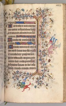 Hours of Charles the Noble, King of Navarre (1361-1425): fol. 239r, Text, c. 1405. Creator: Master of the Brussels Initials and Associates (French)