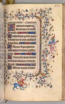 Hours of Charles the Noble, King of Navarre (1361-1425): fol. 230r, Text, c. 1405. Creator: Master of the Brussels Initials and Associates (French)