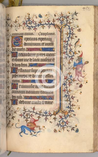 Hours of Charles the Noble, King of Navarre (1361-1425): fol. 230r, Text, c. 1405. Creator: Master of the Brussels Initials and Associates (French).