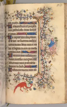 Hours of Charles the Noble, King of Navarre (1361-1425): fol. 231r, Text, c. 1405. Creator: Master of the Brussels Initials and Associates (French)