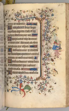 Hours of Charles the Noble, King of Navarre (1361-1425): fol. 232r, Text, c. 1405. Creator: Master of the Brussels Initials and Associates (French)