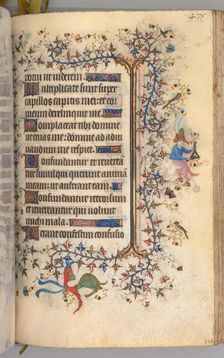 Hours of Charles the Noble, King of Navarre (1361-1425): fol. 232r, Text, c. 1405. Creator: Master of the Brussels Initials and Associates (French)