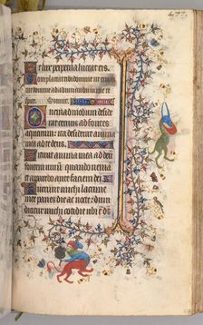 Hours of Charles the Noble, King of Navarre (1361-1425): fol. 233r, Text, c. 1405. Creator: Master of the Brussels Initials and Associates (French)