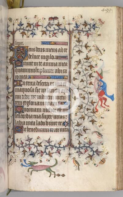 Hours of Charles the Noble, King of Navarre (1361-1425): fol. 244r, Text, c. 1405. Creator: Master of the Brussels Initials and Associates (French).