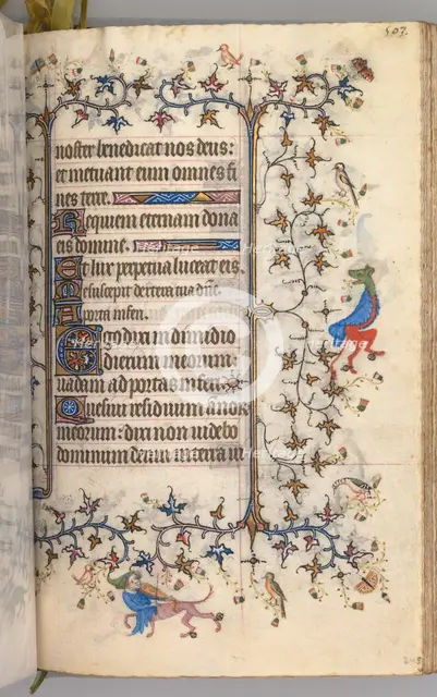 Hours of Charles the Noble, King of Navarre (1361-1425): fol. 246r, Text, c. 1405. Creator: Master of the Brussels Initials and Associates (French).
