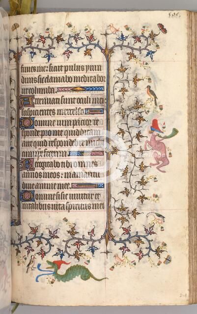 Hours of Charles the Noble, King of Navarre (1361-1425): fol. 247r, Text, c. 1405. Creator: Master of the Brussels Initials and Associates (French).