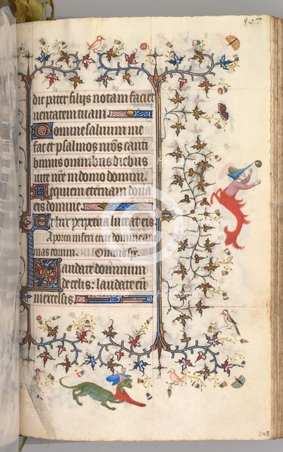 Hours of Charles the Noble, King of Navarre (1361-1425): fol. 248r, Text, c. 1405. Creator: Master of the Brussels Initials and Associates (French).