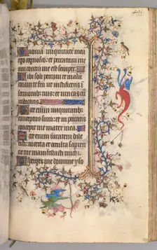 Hours of Charles the Noble, King of Navarre (1361-1425): fol. 240r, Text, c. 1405. Creator: Master of the Brussels Initials and Associates (French)