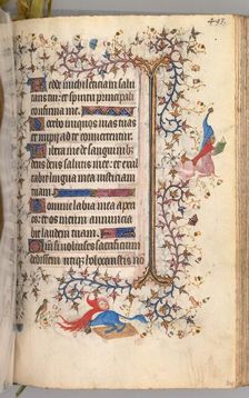 Hours of Charles the Noble, King of Navarre (1361-1425): fol. 241r, Text, c. 1405. Creator: Master of the Brussels Initials and Associates (French)