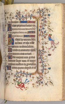 Hours of Charles the Noble, King of Navarre (1361-1425): fol. 242r, Text, c. 1405. Creator: Master of the Brussels Initials and Associates (French)