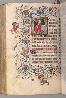 Hours of Charles the Noble, King of Navarre (1361-1425): fol. 264v, St. Paul, c. 1405. Creator: Master of the Brussels Initials and Associates (French)