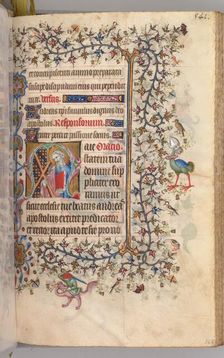 Hours of Charles the Noble, King of Navarre (1361-1425): fol. 265r, St. Andrew, c. 1405. Creator: Master of the Brussels Initials and Associates (French)