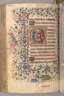 Hours of Charles the Noble, King of Navarre (1361-1425): fol. 266v, St. James, c. 1405. Creator: Master of the Brussels Initials and Associates (French)