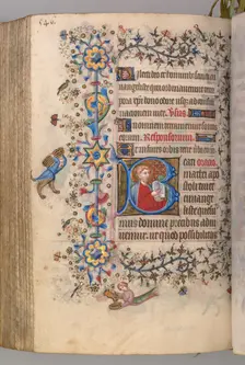 Hours of Charles the Noble, King of Navarre (1361-1425): fol. 267v, Text, c. 1405. Creator: Master of the Brussels Initials and Associates (French)