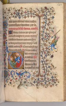 Hours of Charles the Noble, King of Navarre (1361-1425), fol. 268r, St. Thomas, c. 1405. Creator: Master of the Brussels Initials and Associates (French)