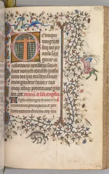 Hours of Charles the Noble, King of Navarre (1361-1425): fol. 262r, Instruments of the Passion, c. 1 Creator: Master of the Brussels Initials and Associates (French)