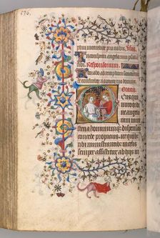 Hours of Charles the Noble, King of Navarre (1361-1425): fol. 262v, Text, c. 1405. Creator: Master of the Brussels Initials and Associates (French)