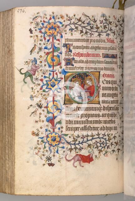 Hours of Charles the Noble, King of Navarre (1361-1425): fol. 262v, Text, c. 1405. Creator: Master of the Brussels Initials and Associates (French).