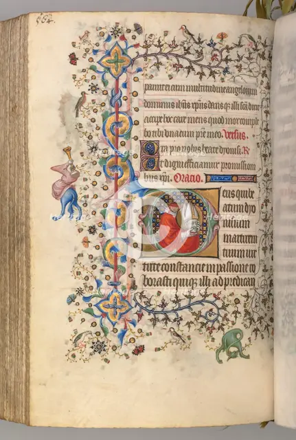 Hours of Charles the Noble, King of Navarre (1361-1425), fol. 276v, St. Denis, c. 1405. Creator: Master of the Brussels Initials and Associates (French).
