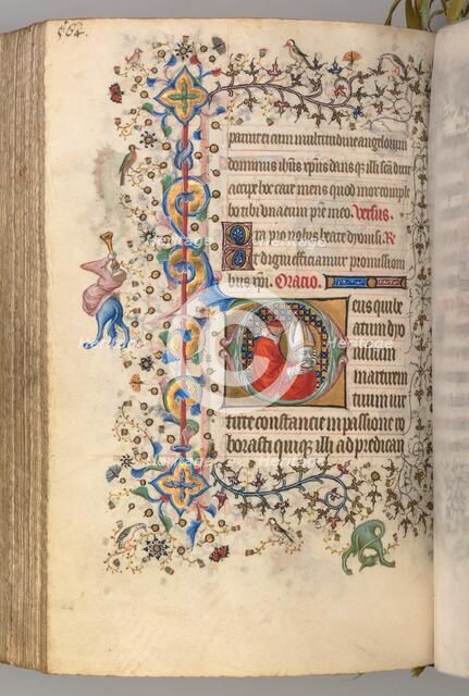 Hours of Charles the Noble, King of Navarre (1361-1425), fol. 276v, St. Denis, c. 1405. Creator: Master of the Brussels Initials and Associates (French).