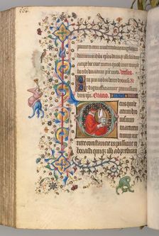 Hours of Charles the Noble, King of Navarre (1361-1425), fol. 276v, St. Denis, c. 1405. Creator: Master of the Brussels Initials and Associates (French)