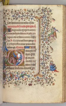 Hours of Charles the Noble, King of Navarre (1361-1425), fol. 278r, St. George, c. 1405. Creator: Master of the Brussels Initials and Associates (French)