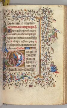 Hours of Charles the Noble, King of Navarre (1361-1425), fol. 278r, St. George, c. 1405. Creator: Master of the Brussels Initials and Associates (French)