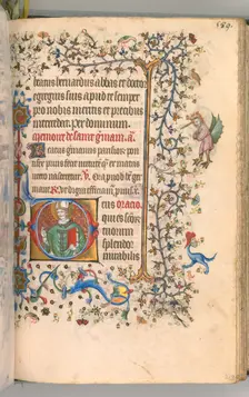 Hours of Charles the Noble, King of Navarre (1361-1425), fol. 289r, St. Germain, c. 1405. Creator: Master of the Brussels Initials and Associates (French)