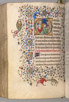 Hours of Charles the Noble, King of Navarre (1361-1425), fol. 280v, SS. Job and Eustace, c. 1405. Creator: Master of the Brussels Initials and Associates (French)