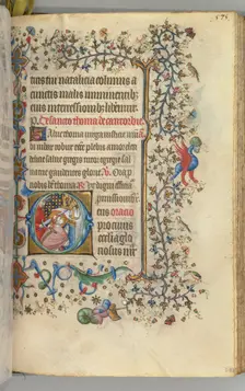 Hours of Charles the Noble, King of Navarre (1361-1425), fol. 282r, St. Thomas à Becket, c. 1405. Creator: Master of the Brussels Initials and Associates (French)