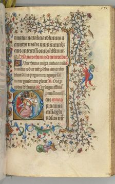 Hours of Charles the Noble, King of Navarre (1361-1425), fol. 282r, St. Thomas à Becket, c. 1405. Creator: Master of the Brussels Initials and Associates (French)
