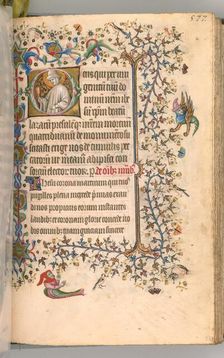 Hours of Charles the Noble, King of Navarre (1361-1425), fol. 283r, St. Lazarus, c. 1405. Creator: Master of the Brussels Initials and Associates (French)