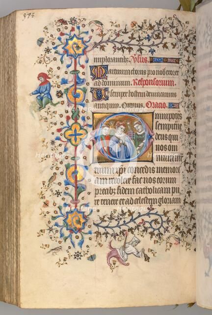 Hours of Charles the Noble, King of Navarre (1361-1425), fol. 283v, Martyrs: Unidentified Saint...,  Creator: Master of the Brussels Initials and Associates (French).