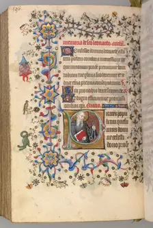 Hours of Charles the Noble, King of Navarre (1361-1425), fol. 292v, St. Leonard, c. 1405. Creator: Master of the Brussels Initials and Associates (French)