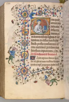 Hours of Charles the Noble, King of Navarre (1361-1425), fol. 293v, St. Yoon, c. 1405. Creator: Master of the Brussels Initials and Associates (French)