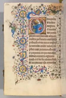 Hours of Charles the Noble, King of Navarre (1361-1425), fol. 305v, St. Martha, c. 1405. Creator: Master of the Brussels Initials and Associates (French)