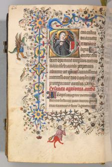 Hours of Charles the Noble, King of Navarre (1361-1425), fol. 302v, St. Opportune, c. 1405. Creator: Master of the Brussels Initials and Associates (French)