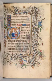 Hours of Charles the Noble, King of Navarre (1361-1425), fol. 303r, The Virgin Martyrs, c. 1405. Creator: Master of the Brussels Initials and Associates (French)