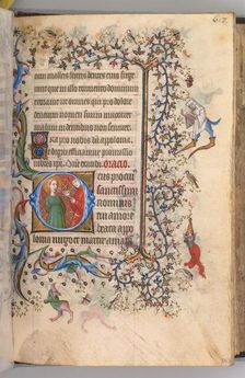 Hours of Charles the Noble, King of Navarre (1361-1425), fol. 303r, St. Apollonia, c. 1405. Creator: Master of the Brussels Initials and Associates (French)