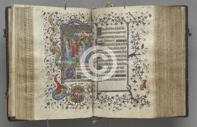 Hours of Charles the Noble, King of Navarre (1361-1425): fol. 79r, Text, c. 1405. Creator: Master of the Brussels Initials and Associates (French).