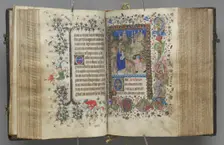Hours of Charles the Noble, King of Navarre (1361-1425): fol. 87v, Text, c. 1405. Creator: Master of the Brussels Initials and Associates (French)