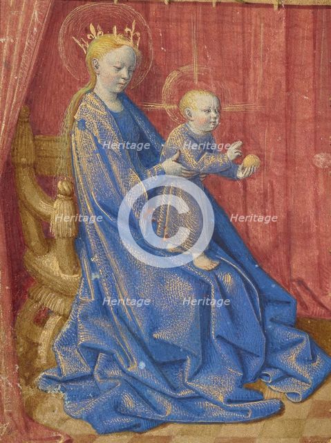 Hours of Simon de Varie, 1455. Creator: Jean Fouquet.