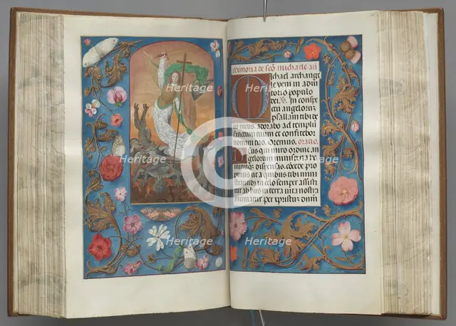 Hours of Queen Isabella the Catholic, Queen of Spain, c. 1500. Creator: Master of the First Prayerbook of Maximillian (Flemish, c. 1444-1519); Associates, and.