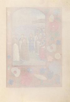 Hours of Queen Isabella the Catholic, Queen of Spain: Fol. 43r, c. 1500. Creator: Master of the First Prayerbook of Maximillian (Flemish, c. 1444-1519); Associates, and