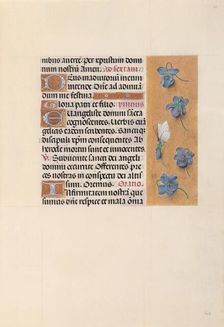Hours of Queen Isabella the Catholic, Queen of Spain: Fol. 40r, c. 1500. Creator: Master of the First Prayerbook of Maximillian (Flemish, c. 1444-1519); Associates, and
