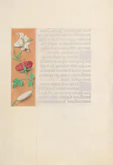 Hours of Queen Isabella the Catholic, Queen of Spain: Fol. 42v, c. 1500. Creator: Master of the First Prayerbook of Maximillian (Flemish, c. 1444-1519); Associates, and