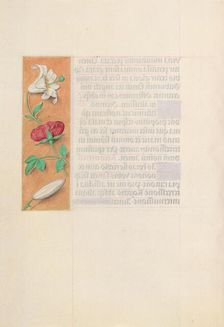 Hours of Queen Isabella the Catholic, Queen of Spain: Fol. 42v, c. 1500. Creator: Master of the First Prayerbook of Maximillian (Flemish, c. 1444-1519); Associates, and