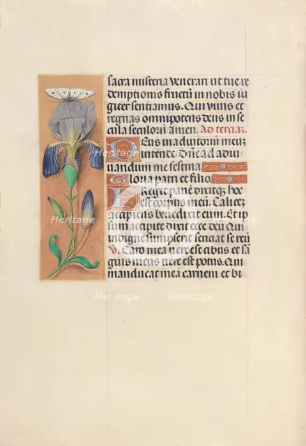 Hours of Queen Isabella the Catholic, Queen of Spain: Fol. 45v, c. 1500. Creator: Master of the First Prayerbook of Maximillian (Flemish, c. 1444-1519); Associates, and.