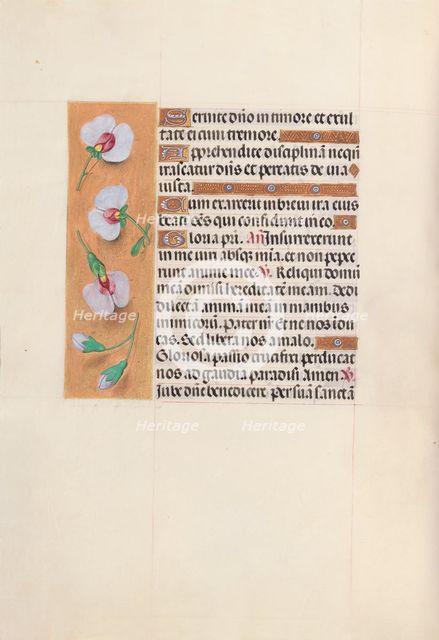 Hours of Queen Isabella the Catholic, Queen of Spain: Fol. 53v, c. 1500. Creator: Master of the First Prayerbook of Maximillian (Flemish, c. 1444-1519); Associates, and.